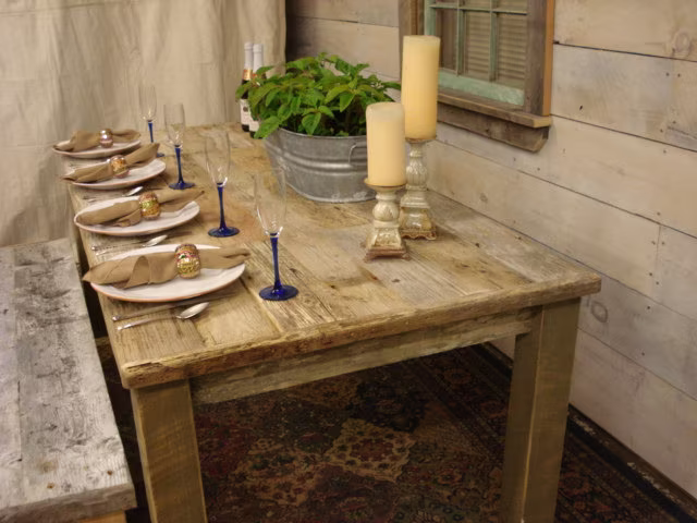 Rustic Table, Dining Room Table, Driftwood Table 80" X 38" 30 Or 36" High | Pictured Is 72"L 34"W 36"H