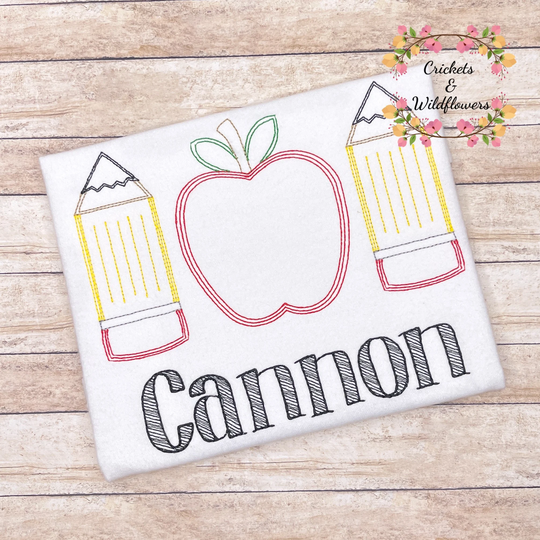 Back To School Shirt For Boy, Pencil Personalized Shirt, Boys First Day Of