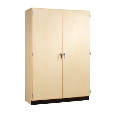 6 Compartment Classroom Cabinet with Doors