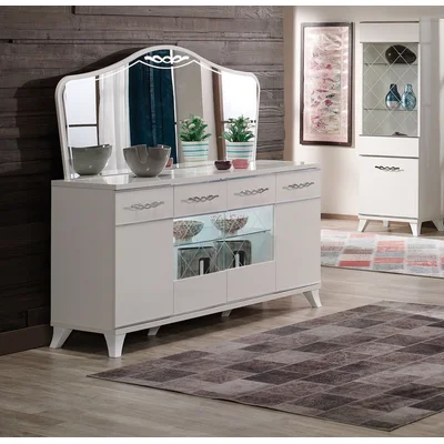 Couey 63'' Wide 4 Drawer Sideboard