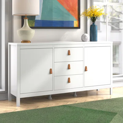 Mcintyre 59.53" Wide 3 Drawer Sideboard