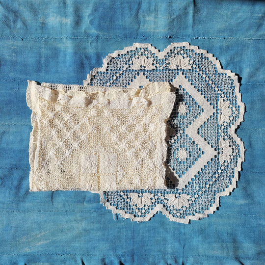Two Antique Table Linens