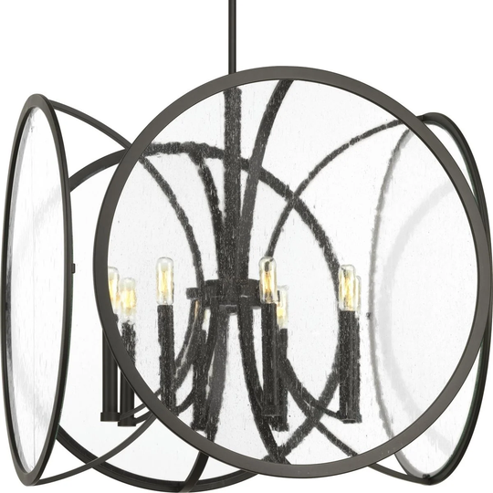 Captivate Collection 8-Light Graphite Pendant