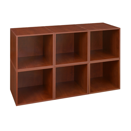 Noble Connect Storage Set - 6 Cubes- Cherry