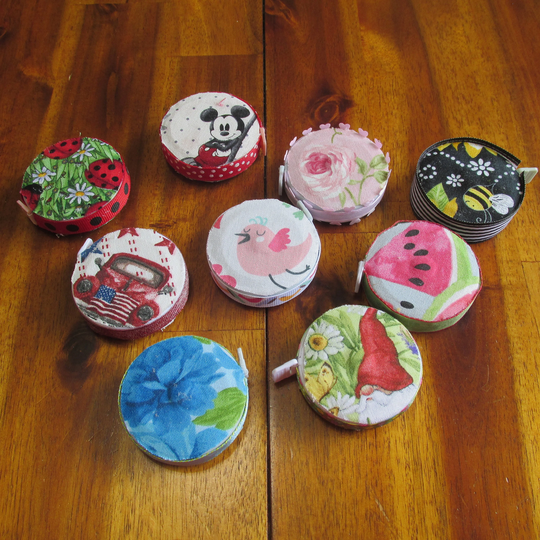 Retractable Measuring Tape, Decorated Tape