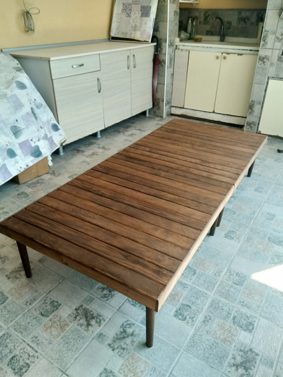 32x73 Inc, Folden Table, Low Picnic Table, New Trend Floor Out Door Large Garden Dining Coffee