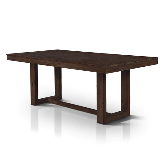 Furniture of America Treville Rustic Plank-style 78-inch Dining Table
