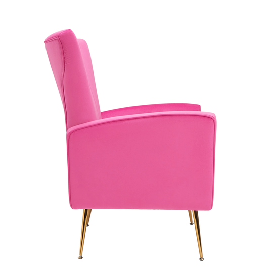 Velvet Accent Chair,