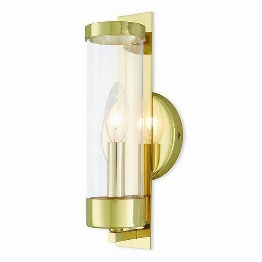 Livex Lighting 10141-02 Castleton Polished Brass 1-light Wall Sconce