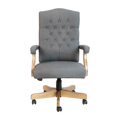 Snead Executive Swivel Office Chair with Arms