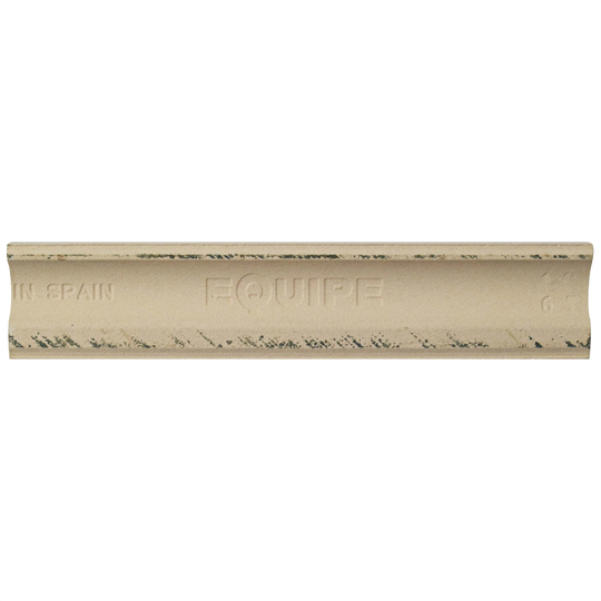 Merola Tile Classico Carrara Matte Pencil Bullnose 1.25" x 6" Ceramic Wall Trim Tile - (1 Tile)