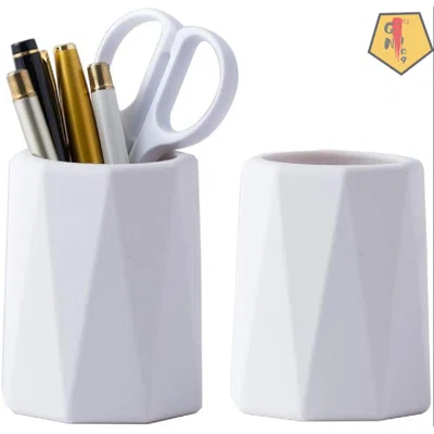 Silicone Cone-Shape Pencil Holder For Desk Cute Pen Cup Pot Stand For Desktop Organizer Makeup Brush Holder