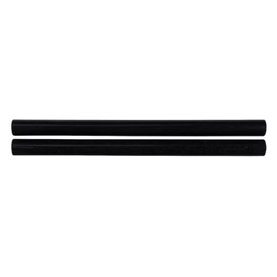 12" x 0.75" Granite Pencil Liner Tile Trim in Black