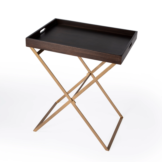 Emma Cross Legs Tray Table