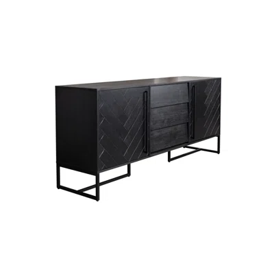 71" Wide 3 Drawer Sideboard
