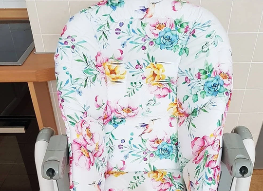 Graco High Chair Cover Blossom Seat Pad Cushion For
