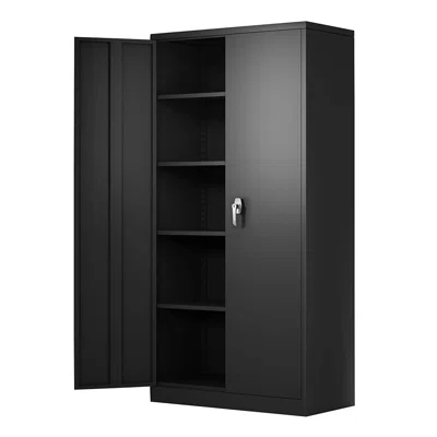 Jeniveve 4 - Shelf Storage Cabinet