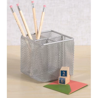 Carmani Mesh Pencil Cube