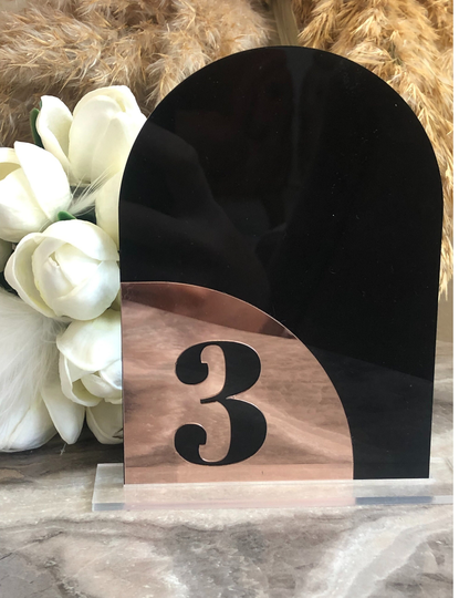 Black Table Numbers, Acrylic Number Wedding, Centerpieces Luxury Decorations, Wedding