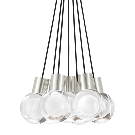 Tech Lighting Mina 7 Light 14" Wide LED Multi Light Pendant with