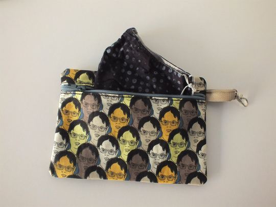 Dwight Schrute Zipper Pouch - The Office