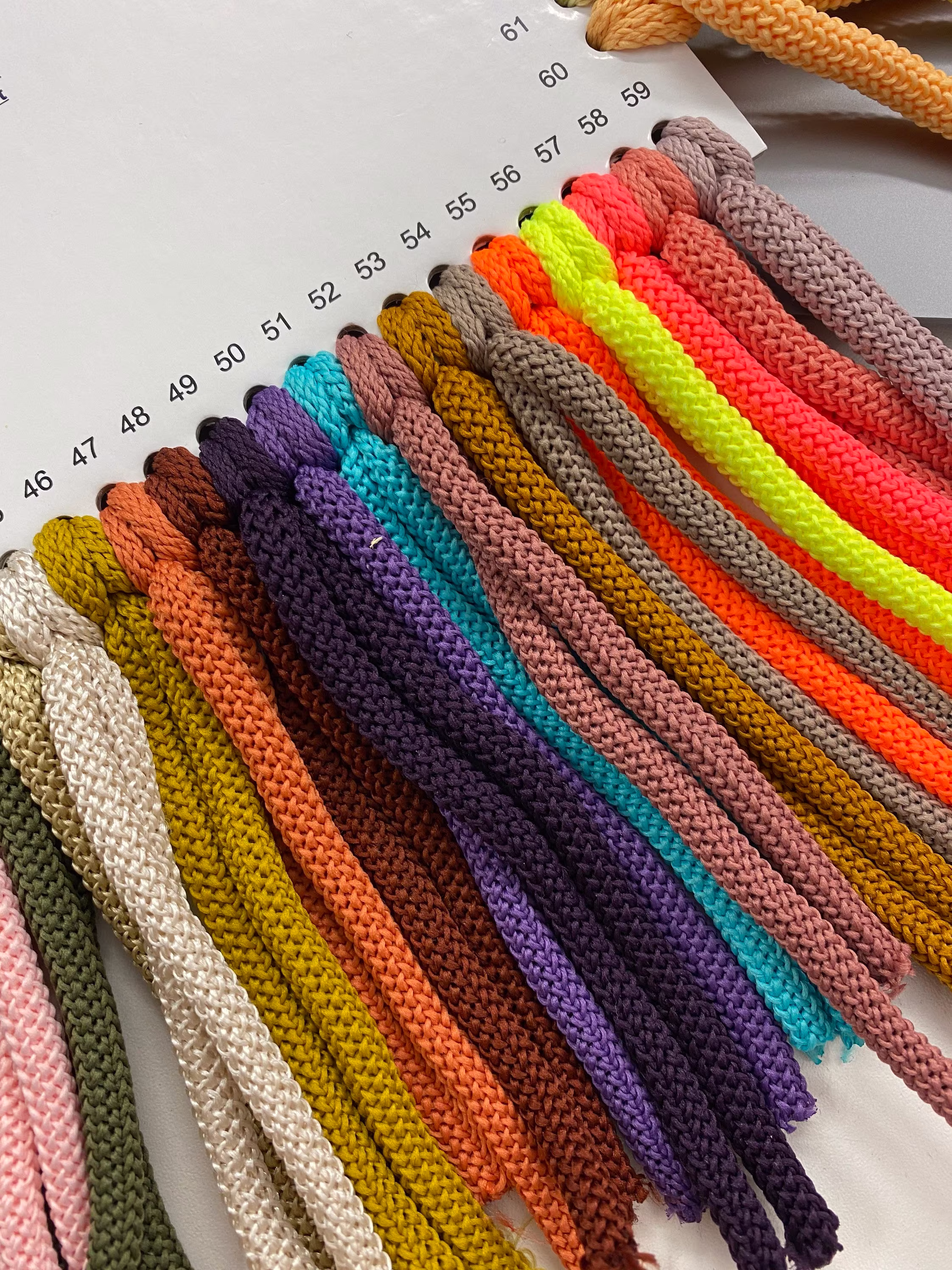 Polyester Rope, Colored Rope 6mm, Soft Cord Macrame, Strong Cord, Crochet Yarn, Nylon Craft Rope