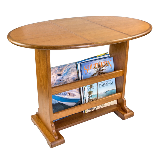 Solid Teak Drop-Leaf Table