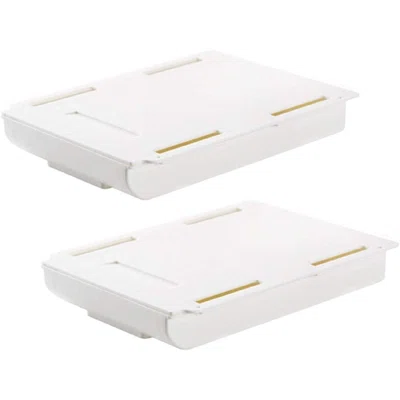 Under Desk Drawer Organizer And Storage Extra Large Adhesive Drawer Pencil Organizer For Desk