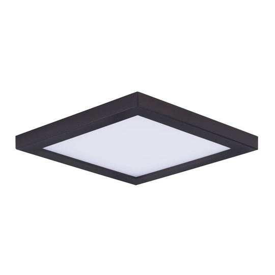 Wafer 6.25" Wide Die Cast Aluminum Flush Mount Ceiling Light