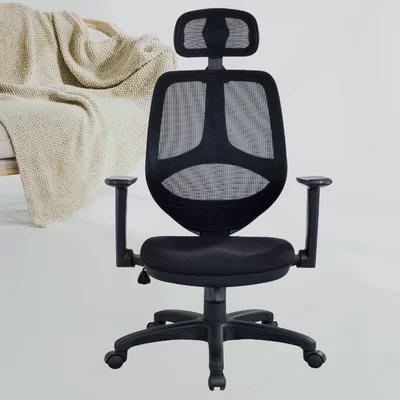 Office Chair, Ergonomic Desk Chair, Comfy Breathable Mesh Task Chair With Headrest High Back, Home Computer Chair , Executive Swivel Chair With Roller