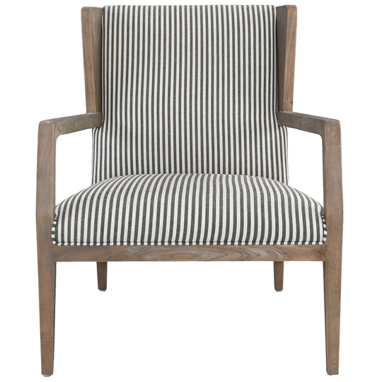 Yori Accent Chair Striped by Kosas Home - 35.5Hx28.5Wx31D