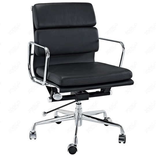 Lark Office Chair (Low Back) Black