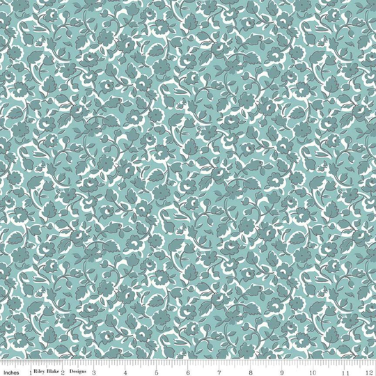 stitch - Lori Holt Grandma's Sofa Cottage C10922-Cottage Fabric Is Sold in 1/2 Yard Increments & Cut Continuously