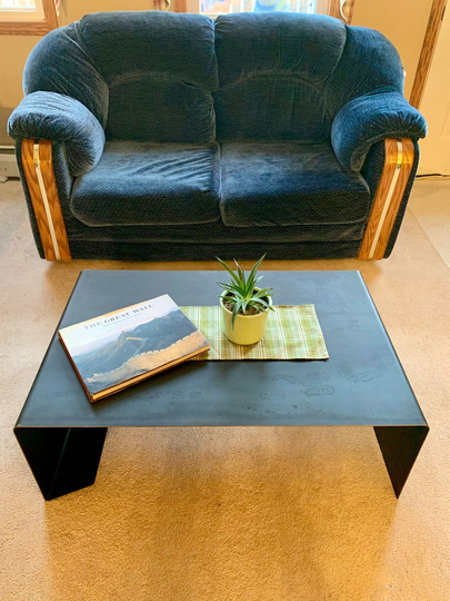 Industrial Coffee Table Minimal Design Furniture. Modern Center For Living Room