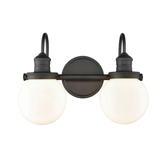 Millennium Lighting Ella Wall Light in Matte Black