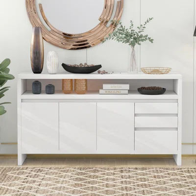 Lynnon 60" Wide 3 Drawer Sideboard