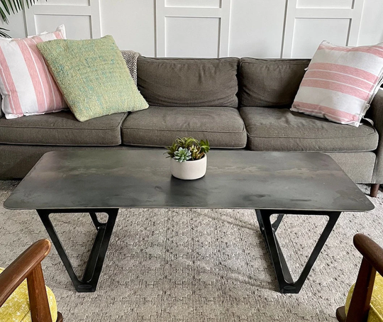 Custom Metal Coffee Table
