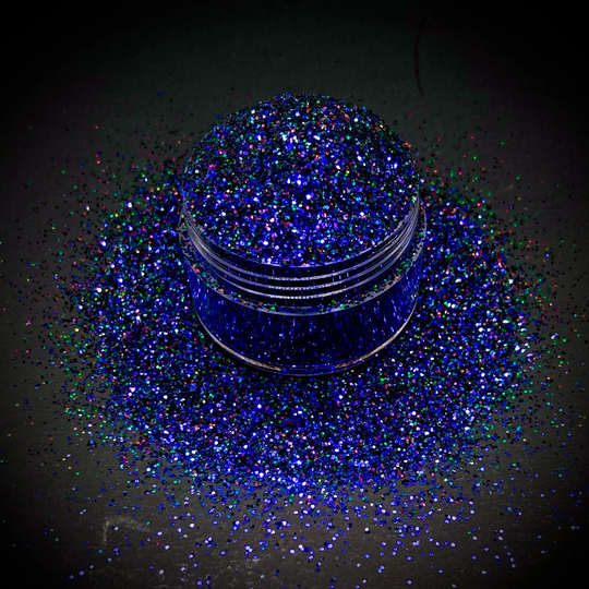 Black Purple | Midnight Zone Color Shift Fine Mix Glitter For Tumblers/Nail Art Slime Jewelry Resin Crafts Cosmetics Decor
