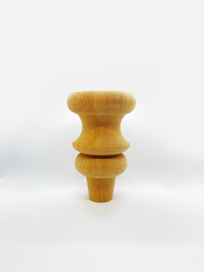 4 X Wooden Leg Set For Cabinets, Sofas, Tv Units, Design Furniture Legs - Trieste