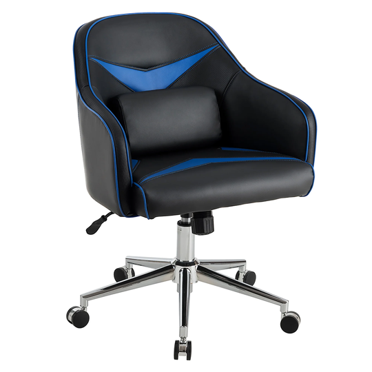 Swivel Gaming Chair Office Armchair with Massage Lumbar Support