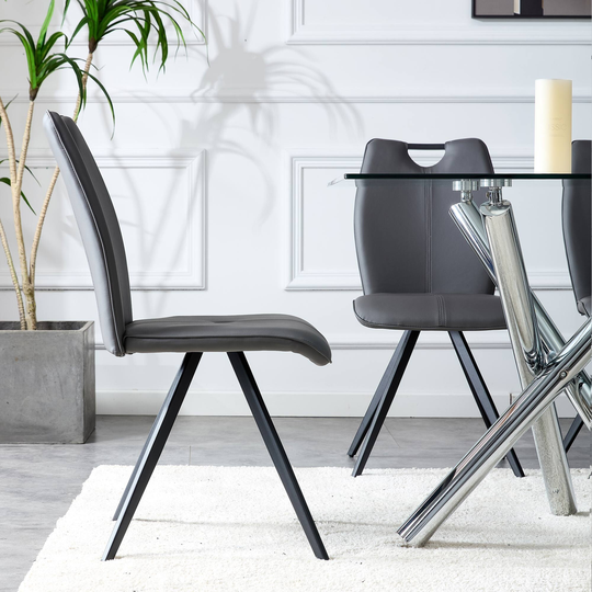 Modern Middle Ages Dining Chairs Set of 2,Office chair. Living Room Armless Accent Chairs