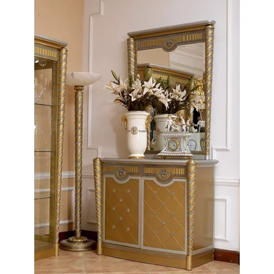 Pottorff 84.6" Wide 2 Drawer Beech Wood Sideboard