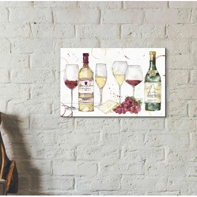 Oaked and Aged I by Anne Tavoletti - Wrapped Canvas Graphic Art Print