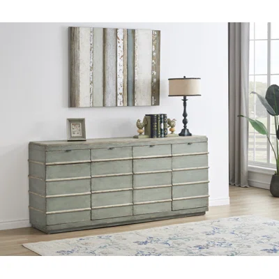 Nwabuzor 84" Wide 4 Drawer Sideboard