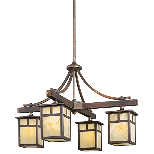 Kichler Lighting Alameda Collection 4-light Canyon View Indoor/Outdoor Chandelier