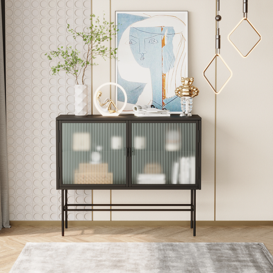 Modern Sideboard Storage Cabinet with Detachable