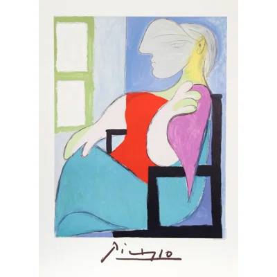 Femme Assise Pres D''une Fenetre (Marie-Therese Walter)