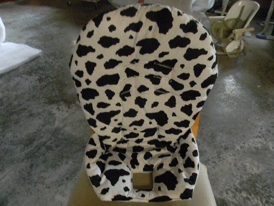 Ingenuity High Chair Cover in Cow Print | 3 in 1 Size See Description