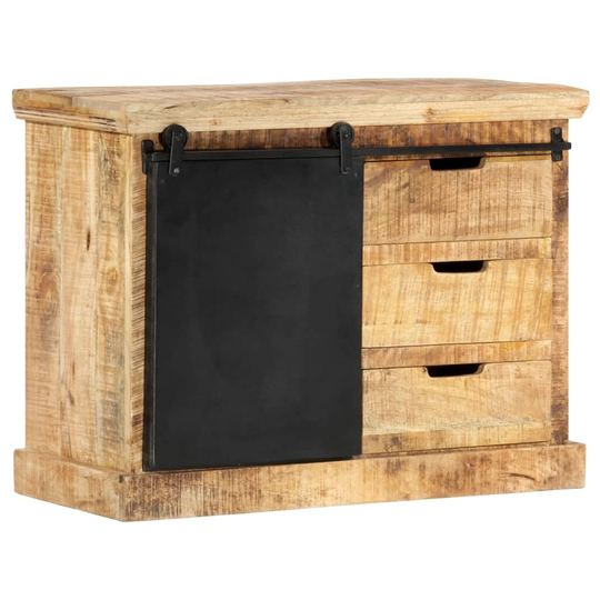 Sideboard 31.4"x11.8"x23.6" Solid Mango Wood