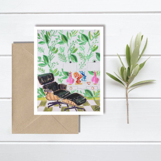 Eames Chair Card Set Of Note Cards With Envelopes